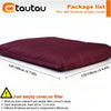 Waterproof Oxford Bean Bag Cover – Large Corner Pouf Shell (Filler Not Included)
