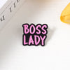 Leaving Reality Entering Fiction Enamel Pin