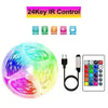 A multi-colored LED light sphere with various control options including RGB, IR, Crop, Dimming, and USB.