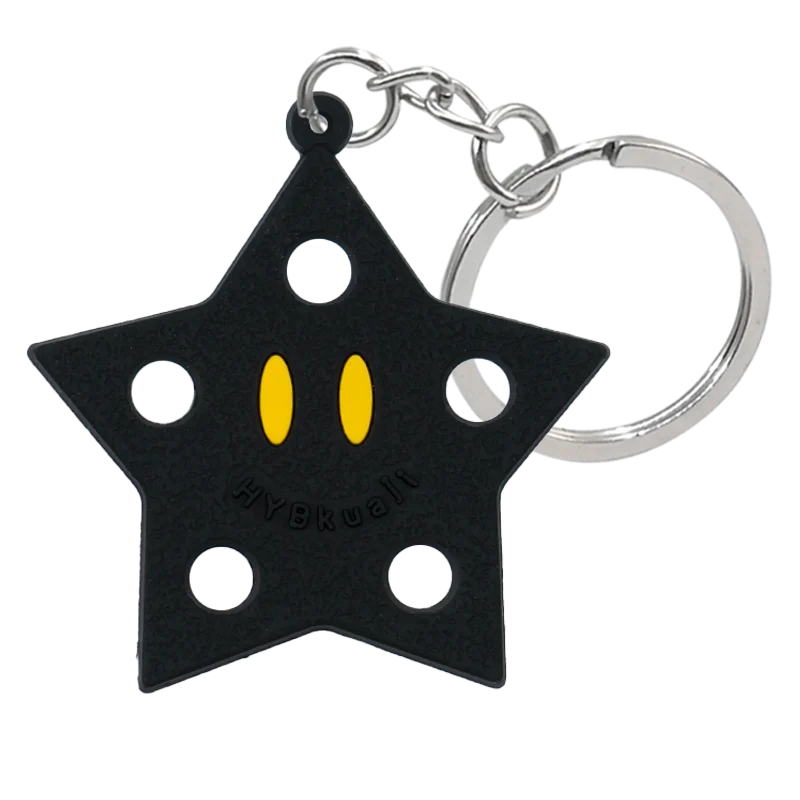 Silicone Shoe Charm Holder Keychain Board