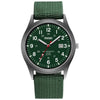 Luminous Military-Style Quartz Wristwatch with Nylon Strap