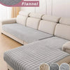 L-Shaped Corner Sofa Cover with Anti-Slip Backing