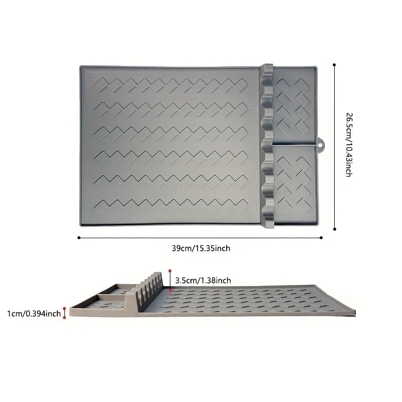 Non-Stick Silicone BBQ Mat with Drip Tray