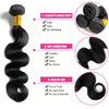 Tresses Brésiliennes Body Wave avec Closure