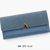 Women's Tri-Fold PU Leather Wallet with Coin Pocket