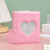 Heart-Shaped Photo Card Holder with 32 Pockets