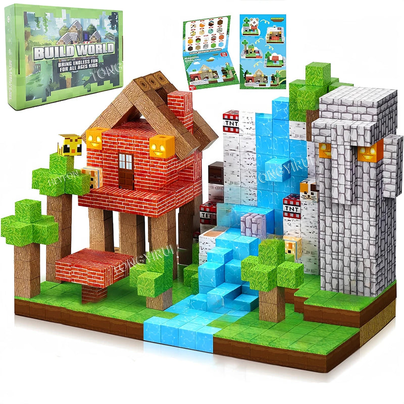 Ensemble de blocs de construction magnétiques