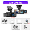 3-Channel 4K Dash Cam with Interior & Rear Cameras