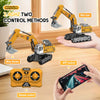 Mini Alloy RC Excavator with Light & Sound