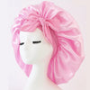 Bonnet de nuit en satin ajustable