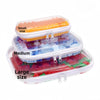 Foldable PET Storage Box with Zipper Closure