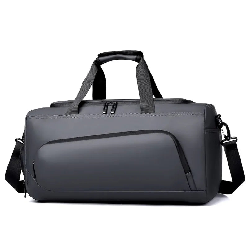 Large Capacity Travel Duffel Bag with Shoe Compartment