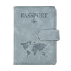 PU Leather Passport Holder with Credit Card Slots