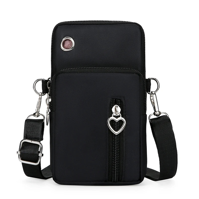 Slim Nylon Crossbody Bag for Everyday Essentials