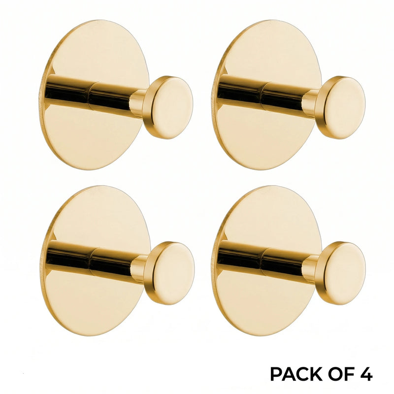 Hochwertige Edelstahl-Klebehaken (4er-Set)