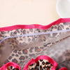 Leopard Print Double-Layer Shower Cap – Waterproof & Reusable