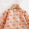 Waterproof Long-Sleeve Baby Bib with Catch-All Pocket