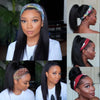 Straight Synthetic Headband Wig