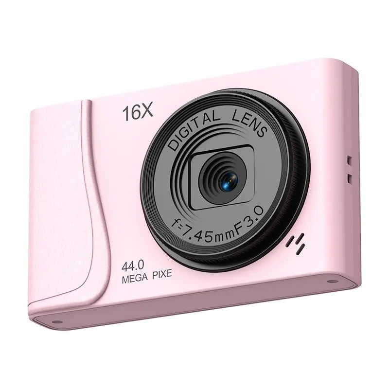 Compact Retro Digital Camera with 4K Video