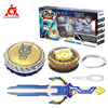 Infinity Nado Spirit Wind Panda Metal Spinning Top Set with Sword Launcher