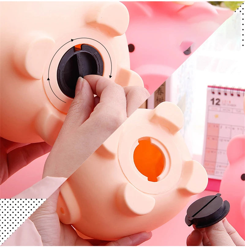 Charming Piggy Bank for Kids and Home Decor