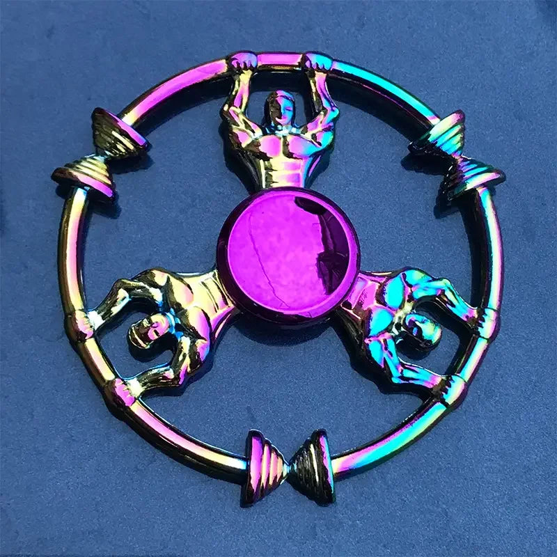 Colorful Zinc Alloy Fidget Spinner