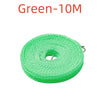 A spool of Green-10M heavy-duty nylon outdoor clothesline rope.