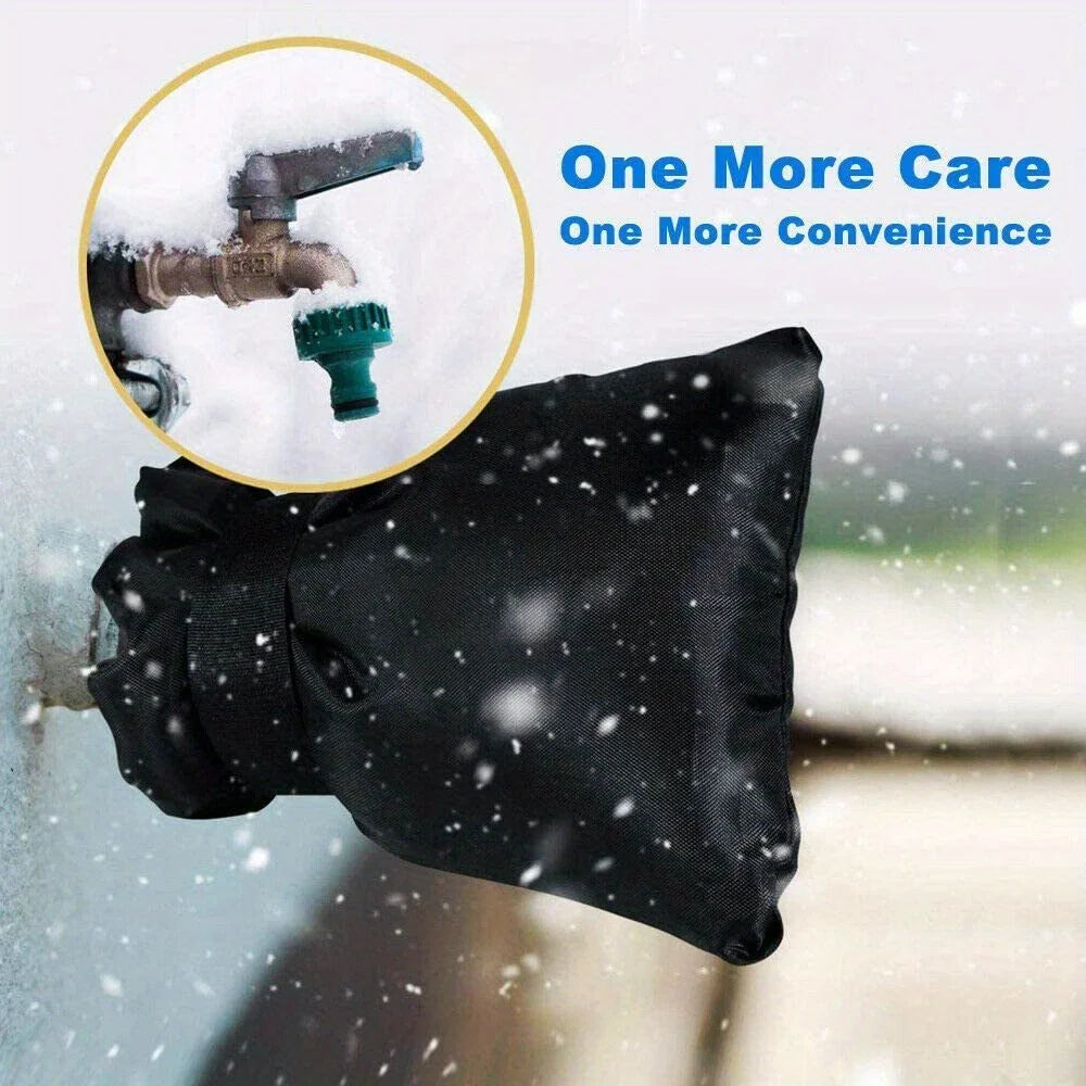 Reusable Outdoor Faucet Cover – Insulated Spigot Protector for Winter