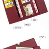 Women's Tri-Fold PU Leather Wallet with Coin Pocket