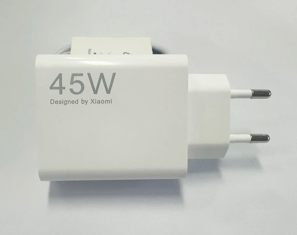 Xiaomi 45W Turbo Fast Charger with USB-C Cable
