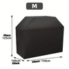 Heavy-Duty Waterproof BBQ Grill Cover for Outdoor Use