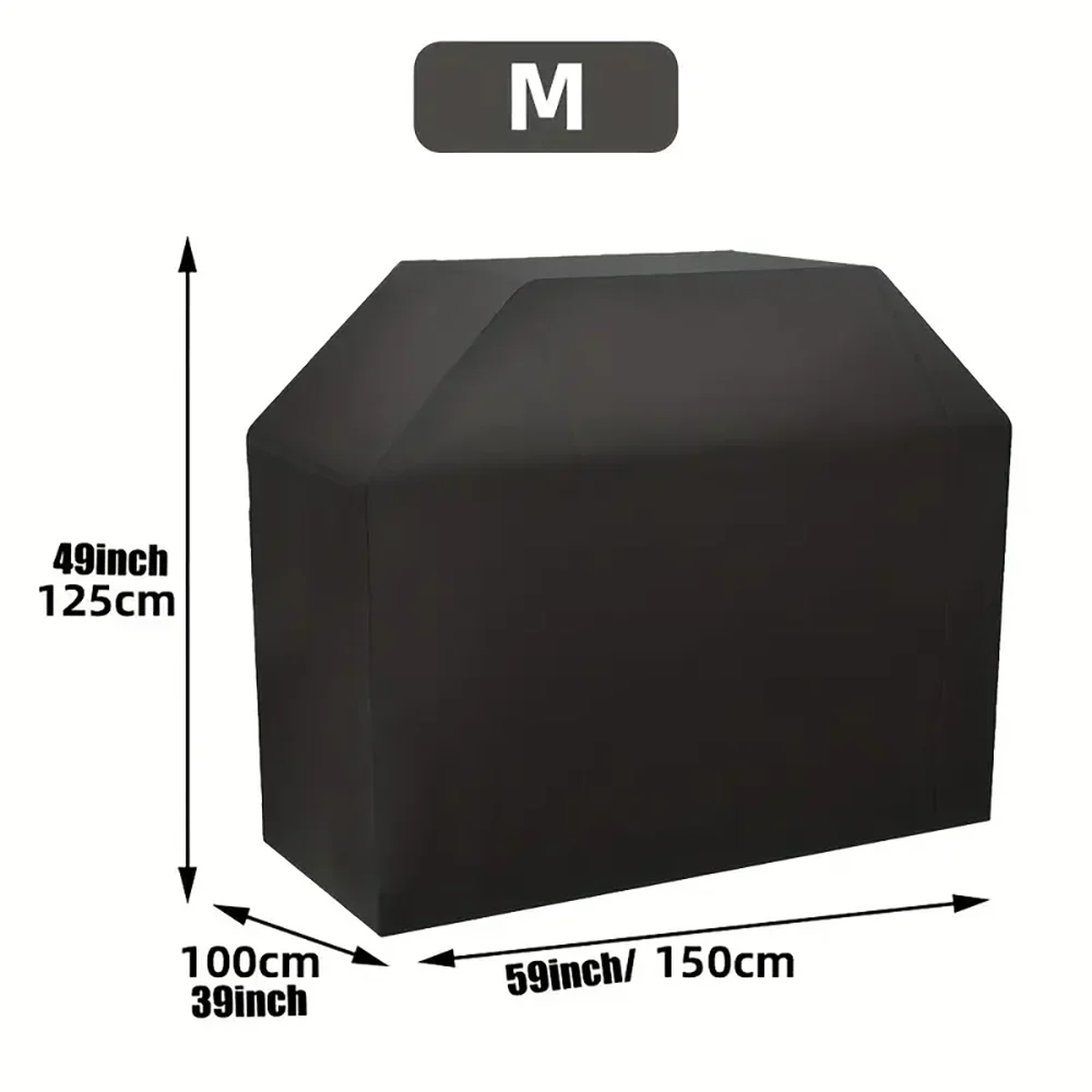Heavy-Duty Waterproof BBQ Grill Cover for Outdoor Use