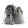 Natural Jute Gift Bags with Drawstring (5 Sizes)