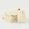 Natural Sisal Soap Saver Bag with Exfoliating Mesh