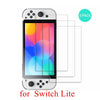 A 3 pack of premium tempered glass screen protectors for the Switch Lite console.
