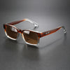 Retro-Vintage Sonnenbrille in quadratischer Form