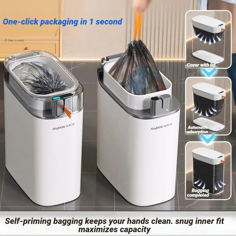 Automatic Sensor Trash Can with Adsorption Bag
