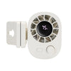 360° Rotating USB Rechargeable Clip-On Fan with 100-Speed Control