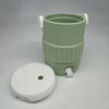 Insulated 12oz Can Cooler with Silicone Straw