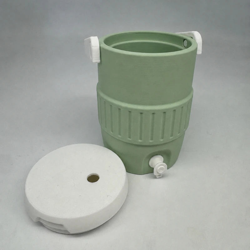 Insulated 12oz Can Cooler with Silicone Straw