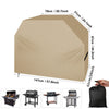 Waterproof Grill Cover with Adjustable Straps