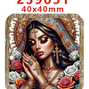 Decorative Faith-Themed Resin Embellishments with Water Ripple Effect