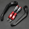 Motorcycle Handlebar Handguards with CNC Aluminum Levers Protector