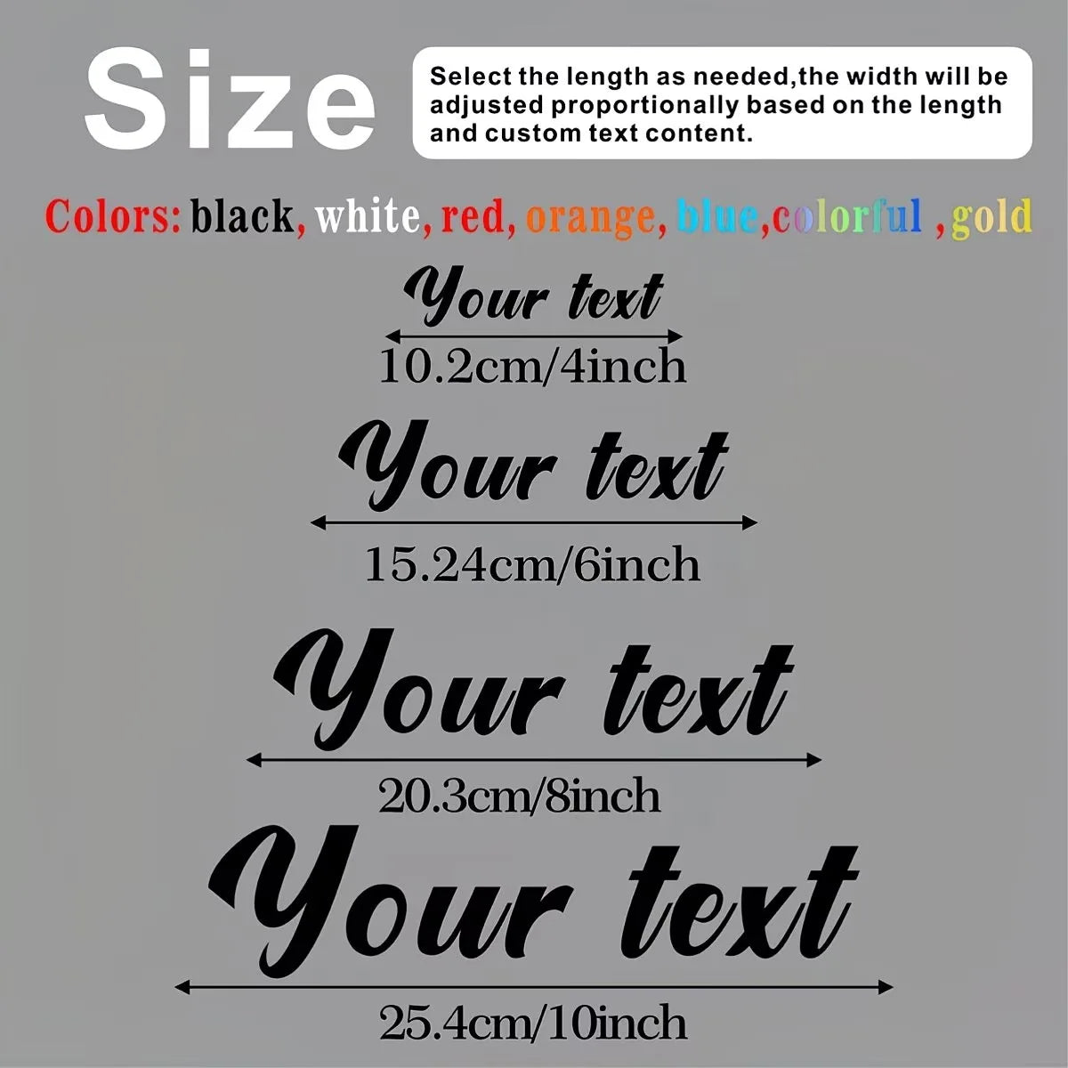 Custom Holographic Name Stickers – Handwritten Style, Waterproof & Durable