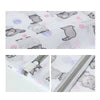 Cat Face Mesh Laundry Bag with Zipper for Delicates
