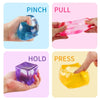 Slow-Rebound Glitter Ice Cube Squishy Toy