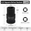 Heavy-Duty Square Drive Impact Socket Adapter Set