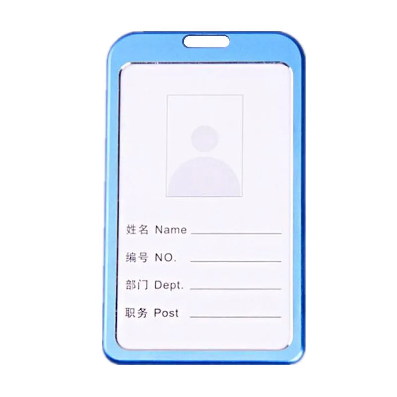 Slim ID Badge Holder with Lanyard