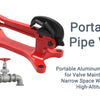 Portable Aluminum Pipe Vise for Valve Maintenance
