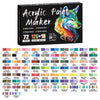 Dual-Tip Acrylic Paint Markers